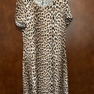 Animal Print Dress or Tunic